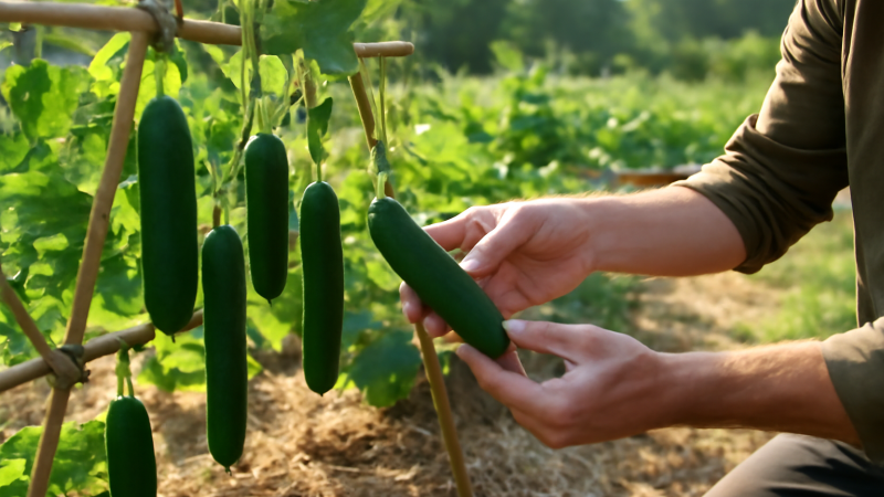 Le concombre : guide pratique pour le cultiver